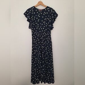 Kate Spade Navy Floral Dress